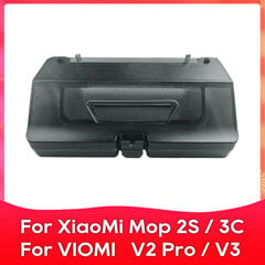 2 viename vandens bako dulkių dėžutė, skirta XiaoMi Mijia Mop 2S / Mop Pro STYJ02YM / S10 / S12 / 3C / VIOMI V2 / V3 Robotų dulkių siurbliai Priedai Kilimų šlavimo mašinos kaina ir informacija | Lapų siurbliai, šakų smulkintuvai, trinkelių valytuvai | pigu.lt