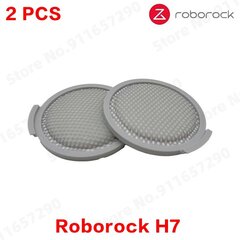 Roborock H7 HEPA stulpelio filtro atsarginės dalys Rankinis belaidis dulkių siurblys Keičiamas šlavimo įrenginys Dulkių maišeliai Priedai Kilimų šlavimo mašinos kaina ir informacija | Lapų siurbliai, šakų smulkintuvai, trinkelių valytuvai | pigu.lt