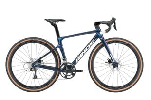 RINOS anglies žvyro dviratis Sandman 3.0 Shimano R7000 Mėlyna 58 cm kaina ir informacija | Dviračiai | pigu.lt