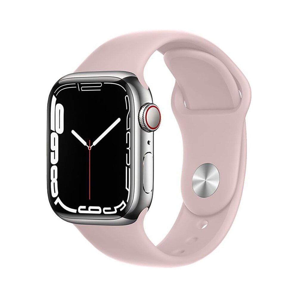 FORCELL F-DESIGN skirtos Apple Watch 38/40/41 mm - Powder Sand kaina ir informacija | Išmaniųjų laikrodžių ir apyrankių priedai | pigu.lt