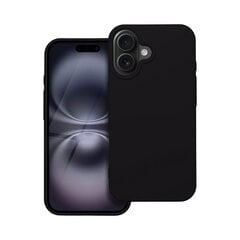 Forcell Silicone skirtos iPhone 16 – Juodas kaina ir informacija | Telefono dėklai | pigu.lt