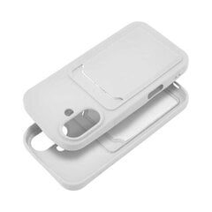 Forcell CARD skirtos iPhone 16 (6,1") - Balta kaina ir informacija | Telefono dėklai | pigu.lt