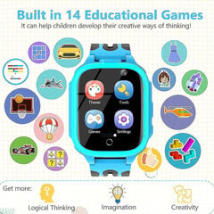 S23 Kids Smartwatch 14 Games Muzika Video Muzika Išmanusis laikrodis kaina ir informacija | Išmaniųjų laikrodžių ir apyrankių priedai | pigu.lt