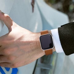 Laikrodžio apyrankė Vintage verslo galvutės sluoksnio užsegimas nagams Apple Watch Apyrankė Natūrali Oda skirta Apple laikrodžiui kaina ir informacija | Išmaniųjų laikrodžių ir apyrankių priedai | pigu.lt