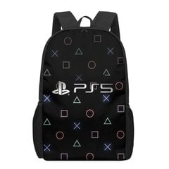 PlayStation 5 ps Pattern Vaikų mokyklinė kuprinė mergaitėms berniukams Paauglių mokyklinės kuprinės Vaikams Satchel Studento knygų krepšys kaina ir informacija | Kuprinės ir krepšiai | pigu.lt