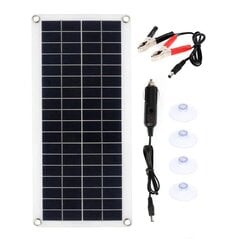 1000 W saulės kolektorius 12 V saulės elementas su 60 A valdikliu saulės energijos įkrovimas, skirtas telefono RV automobiliniam MP3 PAD įkrovikliui, lauko baterijos tiekimui цена и информация | Зарядные устройства для элементов питания | pigu.lt