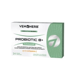 Maisto papildas VemoHerb Probiotic 8+, 24 kaps. цена и информация | Витамины | pigu.lt