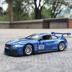 1:32 M8 GTE M4 DTM M6 IM lenktyninio automobilio liejamas metalinis automobilio modelis žaislas modelis garsas ir šviesa Atsitraukti Kolekcija berniukui цена и информация | Коллекционные модели автомобилей | pigu.lt