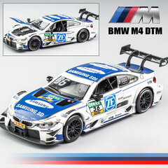 1:32 M8 GTE M4 DTM M6 IM lenktyninio automobilio liejamas metalinis automobilio modelis žaislas modelis garsas ir šviesa Atsitraukti Kolekcija berniukui цена и информация | Коллекционные модели автомобилей | pigu.lt