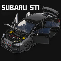 1:32 JDM Subaru STI WRX 2016 Subaru BRZ Supercar Lengvojo lydinio automobilio modelis Miniatiūrinis modelis su lengvu modeliu, skirtu vaikiškam automobiliui цена и информация | Коллекционные модели автомобилей | pigu.lt