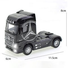 1:50 Diecast Metal Model Žaislinis konteinerinis sunkvežimis Traukimas atgal su garsu ir šviesa Itin imituojantys automobiliai vaikams Vaikai dų dovanos цена и информация | Коллекционные модели автомобилей | pigu.lt