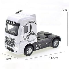 1:50 Diecast Metal Model Žaislinis konteinerinis sunkvežimis Traukimas atgal su garsu ir šviesa Itin imituojantys automobiliai vaikams Vaikai dų dovanos цена и информация | Коллекционные модели автомобилей | pigu.lt