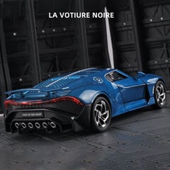 1:24 La Voiture Noire Black Dragon Supercar žaislų lydinio automobilių liejiniai ir žaislinės transporto priemonės Automobilių modeliai Automobilių vaikams kaina ir informacija | Kolekciniai modeliukai | pigu.lt