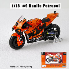 1:18 NAUJAS 2021 m. Ducati Lenovo Team #43 #63 Die Moto GP Racing liejimo lydinio motociklas Modelių kolekcijos dovanų žaislas цена и информация | Коллекционные модели автомобилей | pigu.lt