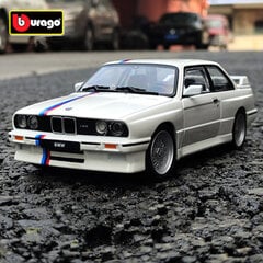 1:24 1988 M3 E30 lydinio sportinio automobilio modelis, metalinis žaislas, klasikinės transporto priemonės, automobilio modelis, dovana vaikams kaina ir informacija | Kolekciniai modeliukai | pigu.lt