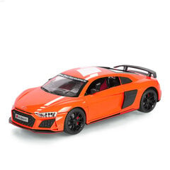 1:24 R8 V10 Plus lydinio našumas sportinio automobilio modelis, liejamas metalinis žaislas, lenktyninio automobilio modelis, imituojantis garsą ir lengvą dovaną vaikams kaina ir informacija | Kolekciniai modeliukai | pigu.lt