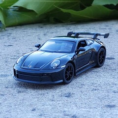 1:32 911 GT3 Supercar lydinio automobilio modelis su patraukimo garsu, šviesos vaikams dovanų kolekcija цена и информация | Коллекционные модели автомобилей | pigu.lt