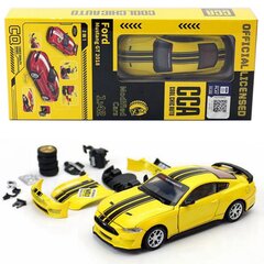 CCA 1/43 ss Mustang GT 2018 modifikuotas surinkimas sportinių lenktyninių V8 automobilių modelio transporto priemonė su dėžute keičiamomis dalimis dovana paaugliams kaina ir informacija | Kolekciniai modeliukai | pigu.lt