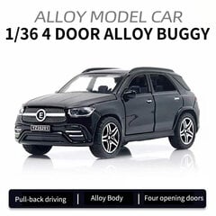 1/36 Automobilių GLE visureigio lydinio modeliavimo automobilio modelio automobilio dureles galima atidaryti atgal, kad būtų galima įsigyti vaikų žaislų gimtadienio dovanų kolekciją цена и информация | Коллекционные модели автомобилей | pigu.lt