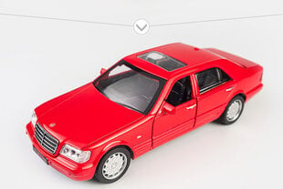 1:32 Mercedes S W140 lydinio modelis automobilio garso lemputė, ištraukiama šviesos garso lydinio transporto priemonės modelio vaikams A88 kaina ir informacija | Kolekciniai modeliukai | pigu.lt