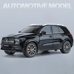 1:24 GLE350 GLE SUV lydinio automobilių liejiniai ir žaislinės transporto priemonės Automobilių modeliai Garsas ir šviesa Patraukite atgal Automobilių vaikams Dovanos цена и информация | Коллекционные модели автомобилей | pigu.lt