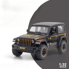 1/32 Wrangler Alloy Diecast automobilių modelių žaislas 1941 Rubicon metalo visureigių transporto priemonės su garsu lengvu automobilių s vaikams berniukams kaina ir informacija | Kolekciniai modeliukai | pigu.lt