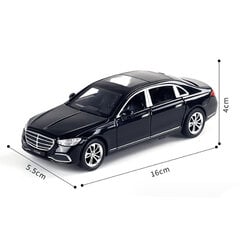 1:32 Maybachs S400 S680 lydinio metalo automobilio modelis, liejamas metalinis žaislinis automobilis Automobilio modelis Garsas ir lengvas dovana vaikams kaina ir informacija | Kolekciniai modeliukai | pigu.lt