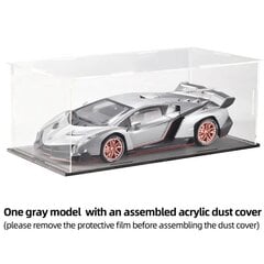 Diecast Car Veneno Model Car 1/24 mastelio sportinės žaislinės transporto priemonės dureles galima atidaryti žaislinio automobilio priekiniais ratais valdomas цена и информация | Коллекционные модели автомобилей | pigu.lt