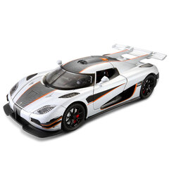 1/24 Koenigsegg One1 lydinio modelio automobilio žaislas su garso šviesos traukimo atgal modeliavimo ss modelio automobilio žaislas berniukui gimtadienio dovana kaina ir informacija | Kolekciniai modeliukai | pigu.lt