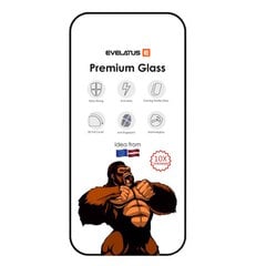 Evelatus Corning Gorilla Ultra 10x itin stiprus 3D stiklas, skirtas Apple iPhone 16 Pro kaina ir informacija | Apsauginės plėvelės telefonams | pigu.lt