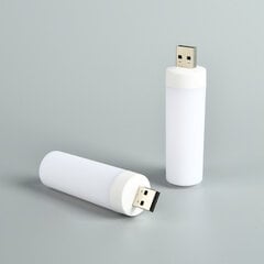 3 paketų USB aplinkos šviesos LED mirgančios liepsnos žvakių šviesa knygos lemputė mobilioji galia stovyklavimo apšvietimas cigarečių žiebtuvėlio efekto šviesa kaina ir informacija | Vaikiški šviestuvai | pigu.lt