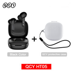 QCY HT05 ANC Wireless TWS Bluetooth 5.2 ausinės 40dB aktyvaus triukšmo slopinimo ausinės į ausis mikrofonai Laisvų rankų telefono ausinės цена и информация | Наушники | pigu.lt