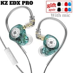 100% KZ EDX Pro Ausinės Dinaminės ausinės HiFi Laidinės ausinės Žemieji dažniai Stereo Žaidimas Muzika Ausų kištukai Triukšmą mažinančios ausinės kaina ir informacija | Ausinės | pigu.lt