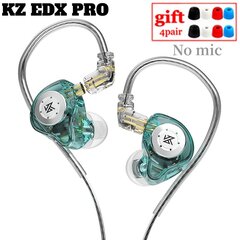 100% KZ EDX Pro Ausinės Dinaminės ausinės HiFi Laidinės ausinės Žemieji dažniai Stereo Žaidimas Muzika Ausų kištukai Triukšmą mažinančios ausinės kaina ir informacija | Ausinės | pigu.lt