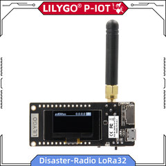 LILYGO® TTGO Disaster-Radio LoRa32 V2.1 plėtros plokštė ESP32 LoRa modulis 433MHz 868MHz 915MHz WIFI Bluetooth 0,96 colio OLED цена и информация | Аксессуары для компьютерных игр | pigu.lt