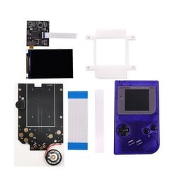 GB DMG RIPS V5 36 spalvingi modeliai OSD meniu viso dydžio IPS foninio apšvietimo LCD, skirtas GameBoy DMG GB konsolei ir išankstiniam litavimo garsiakalbiui kaina ir informacija | Žaidimų kompiuterių priedai | pigu.lt