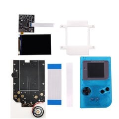 GB DMG RIPS V5 36 spalvingi modeliai OSD meniu viso dydžio IPS foninio apšvietimo LCD, skirtas GameBoy DMG GB konsolei ir išankstiniam litavimo garsiakalbiui kaina ir informacija | Žaidimų kompiuterių priedai | pigu.lt