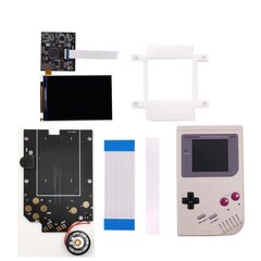 GB DMG RIPS V5 36 spalvingi modeliai OSD meniu viso dydžio IPS foninio apšvietimo LCD, skirtas GameBoy DMG GB konsolei ir išankstiniam litavimo garsiakalbiui kaina ir informacija | Žaidimų kompiuterių priedai | pigu.lt