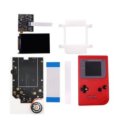 GB DMG RIPS V5 36 spalvingi modeliai OSD meniu viso dydžio IPS foninio apšvietimo LCD, skirtas GameBoy DMG GB konsolei ir išankstiniam litavimo garsiakalbiui kaina ir informacija | Žaidimų kompiuterių priedai | pigu.lt