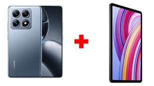 Xiaomi 14T Pro 5G 12/512GB Titan Blue + Xiaomi Redmi Pad Pro 12.1 6GB/128GB Graphite Gray цена и информация | Мобильные телефоны | pigu.lt