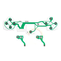 Pakaitinė plėvelės valdiklio lankstaus kabelio juostelė, laidžioji plėvelė, skirta PS5 valdikliui, mygtuko padėties jungiklio laidžioji plokštė цена и информация | Аксессуары для компьютерных игр | pigu.lt