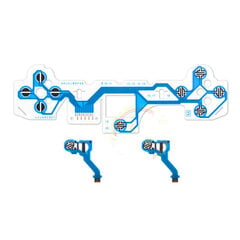 Pakaitinė plėvelės valdiklio lankstaus kabelio juostelė, laidžioji plėvelė, skirta PS5 valdikliui, mygtuko padėties jungiklio laidžioji plokštė цена и информация | Аксессуары для компьютерных игр | pigu.lt