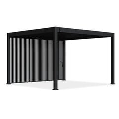 Vertikalios žaliuzės pavėsinėms Pergola ELEGANCE/DELUXE/FUSION 1.3 m, Anthracite (123.5 cm) kaina ir informacija | Lauko baldų komplektai | pigu.lt