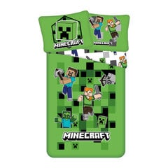 Vaikiškas patalynės komplektas Minecraft Out of the Box 140×200cm microfibre, 2 dalių kaina ir informacija | Patalynė kūdikiams, vaikams | pigu.lt