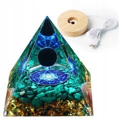 Пирамида ORGONIT +LED LAMPS LAMP 5cm CRYSTAL AMULET 5cm HX19 цена и информация | Принтеры | pigu.lt