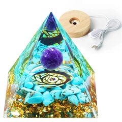 Пирамида ORGONIT +LED LAMPS LAMP 5cm CRYSTAL AMULET 5cm HX18 цена и информация | Принтеры | pigu.lt