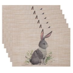 Stalo padėkliukas ''Rabbit" 45 x 30cm, 6 vnt. kaina ir informacija | Staltiesės, servetėlės | pigu.lt