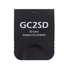 Bitfunx GC2SD Micro SD kortelės adapteris Swiss atminties kortelės adapteris, skirtas Nintendo GameCube Wii konsolėms SD2SP2 цена и информация | Аксессуары для компьютерных игр | pigu.lt