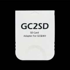 Bitfunx GC2SD Micro SD kortelės adapteris Swiss atminties kortelės adapteris, skirtas Nintendo GameCube Wii konsolėms SD2SP2 цена и информация | Аксессуары для компьютерных игр | pigu.lt