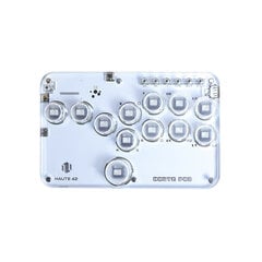 Haute42 Arcade Joystick Hitbox valdiklis Street Fight Sticks, skirtas asmeniniam kompiuteriui /PS3/ Ps4 /Switch Mini Hitbox kovos žaidimų arkadinė klaviatūra цена и информация | Аксессуары для компьютерных игр | pigu.lt